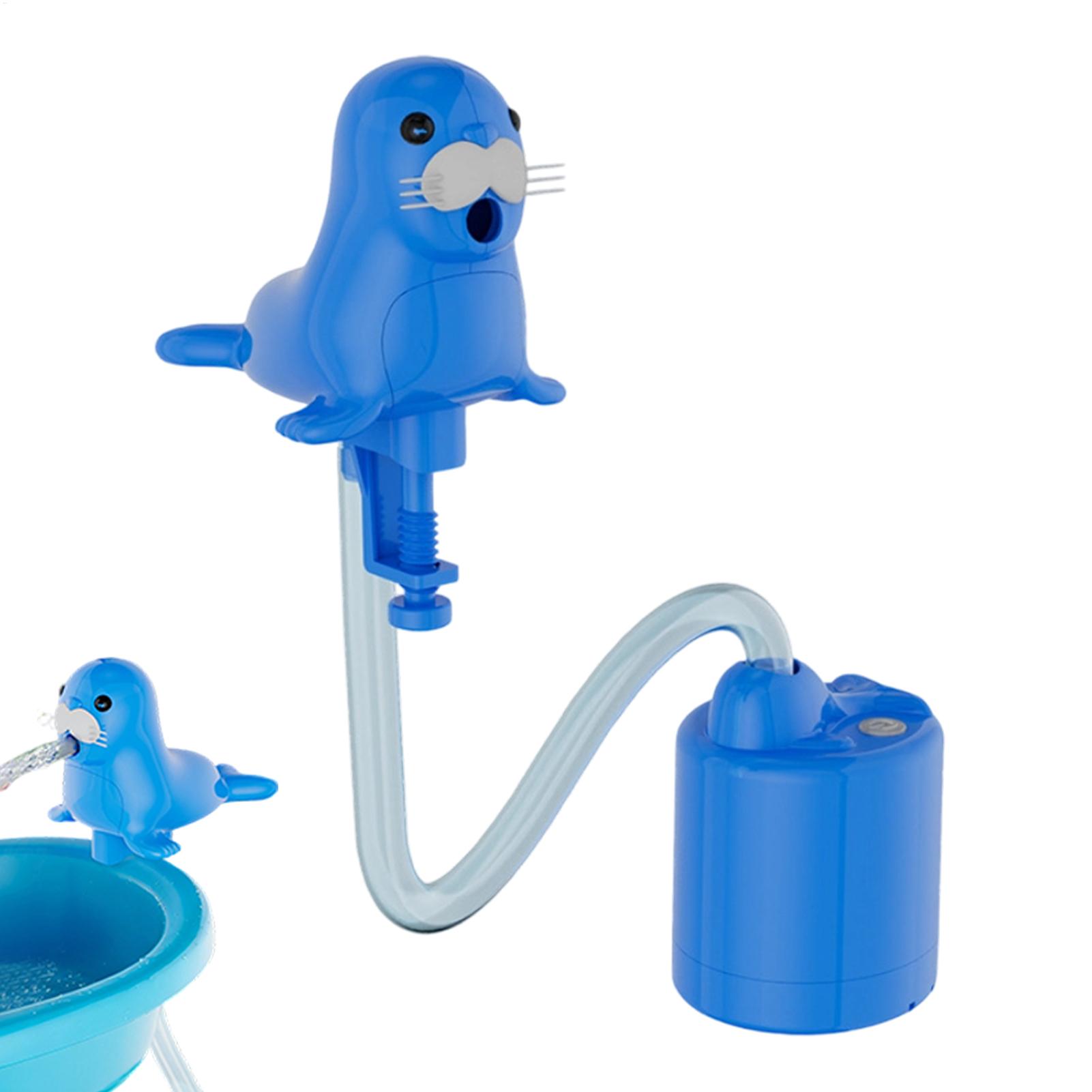 Kids Outdoor Water Table - 充電式ウォーターテーブルスプレーポンプスプラッシュおもちゃアクセサリー子供用屋外水遊び、裏庭ビーチガーデン浴槽