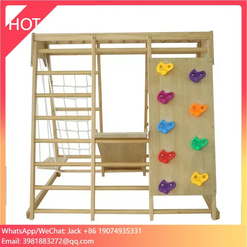 Kids Outdoor Jungle Gym - 2025年卸売 子供 幼児 キッズ ジャングルジム遊具 クライミングスライドキット