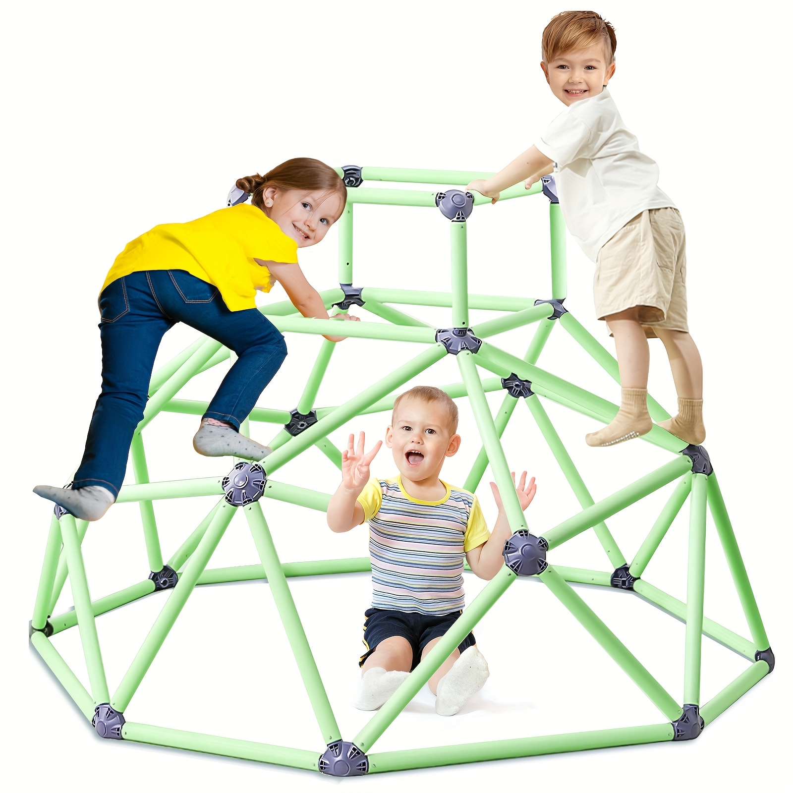 Kids Outdoor Jungle Gym Dome - バークライミングタワー - 子供向けアクティブトイ、屋外遊び、幼児向け屋内クライミングドーム遊具、子供用ジャングルジム