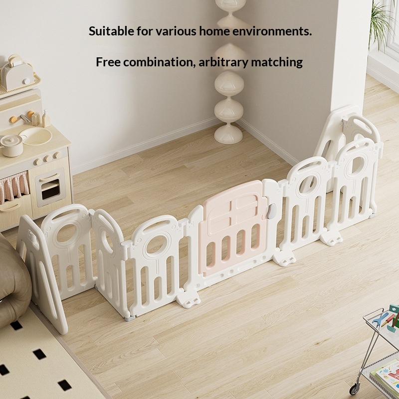 Kids Outdoor Fence - 3パネルベビーサークル 室内用 安全プレイヤード 携帯用 折りたたみ式 安全柵