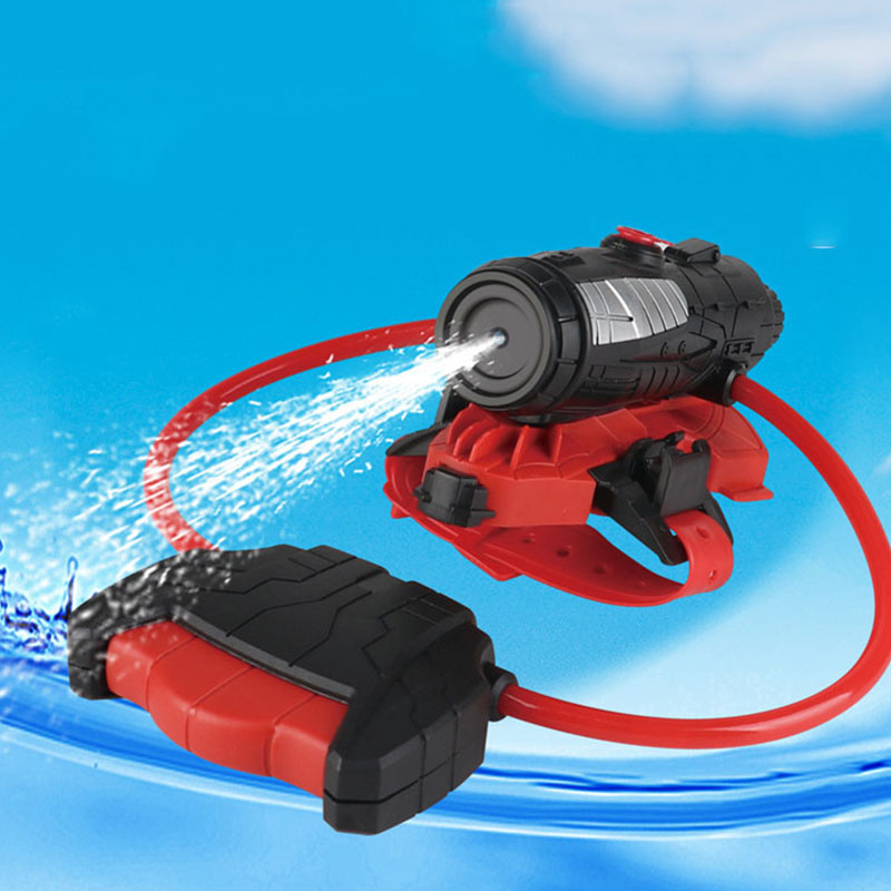 Kids Outdoor Nature Toys - 子供のための水鉄砲スパイダーランチャー,水鉄砲,手首の射撃,屋外プール,ビーチのコスプレアクセサリー,水鉄砲ゲーム,子供の贈り物,夏のおもちゃ