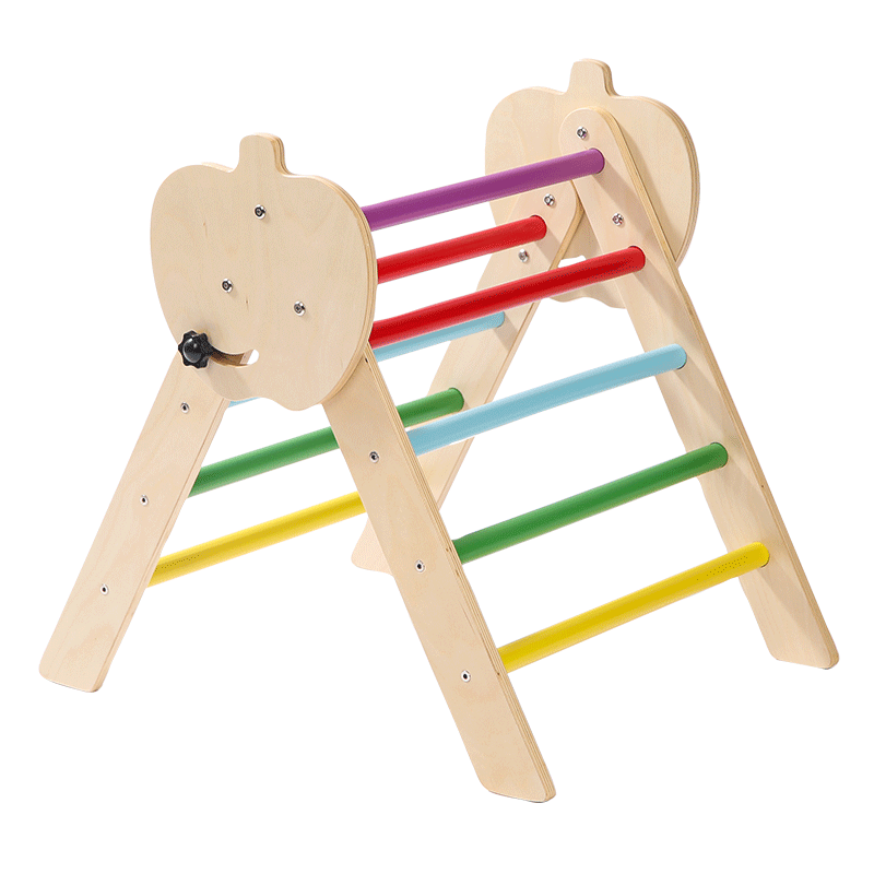 Kids Outdoor Jungle Gym - ジャングルジム キッズ 屋外木製クライマー プレイセット 子供用 室内