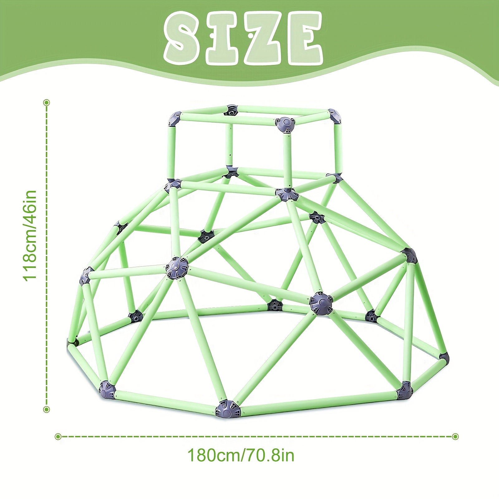 バークライミングタワー - 子供向けアクティブトイ、屋外遊び - Kids Outdoor Jungle Gym Dome のレビューと価格