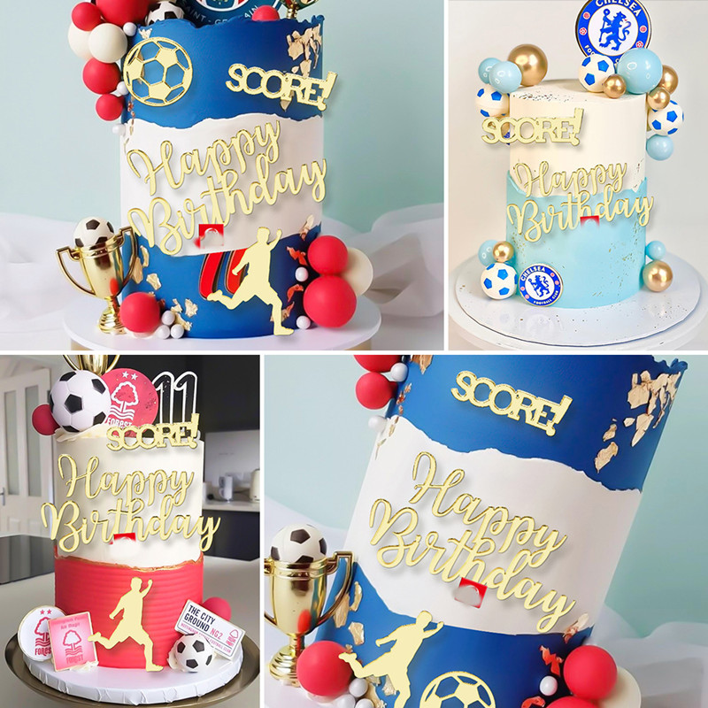 1セットゴールドアクリルハッピーバースデーケーキトッパー子供 - Kids Outdoor Merry Go Round のレビューと価格