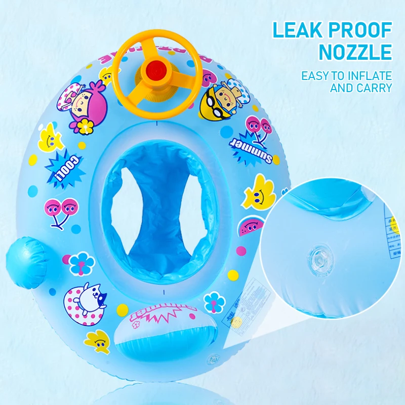 水フローティング水泳リング ステアリングホイール付き 夏 屋 - Kids Outdoor Nature Toys のレビューと価格