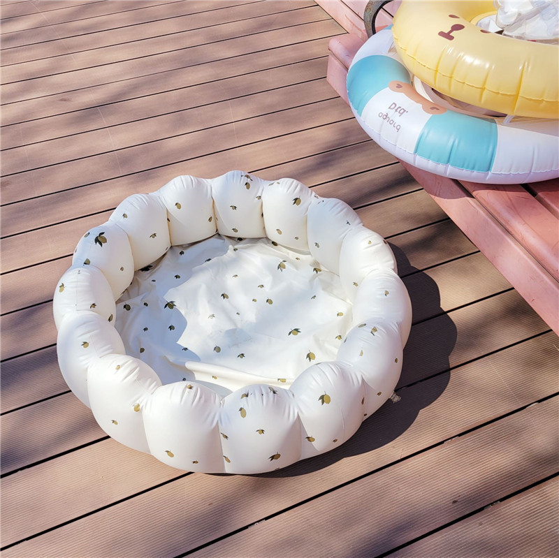 折りたたみ式インフレータブルベビーバスプール、花びら型PVC - Kids Outdoor Fence のレビューと価格