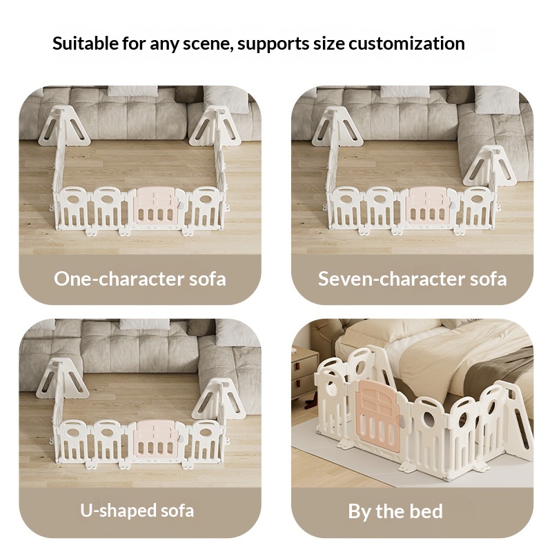 3パネルベビーサークル 室内用 安全プレイヤード 携帯用 折 - Kids Outdoor Fence のレビューと価格