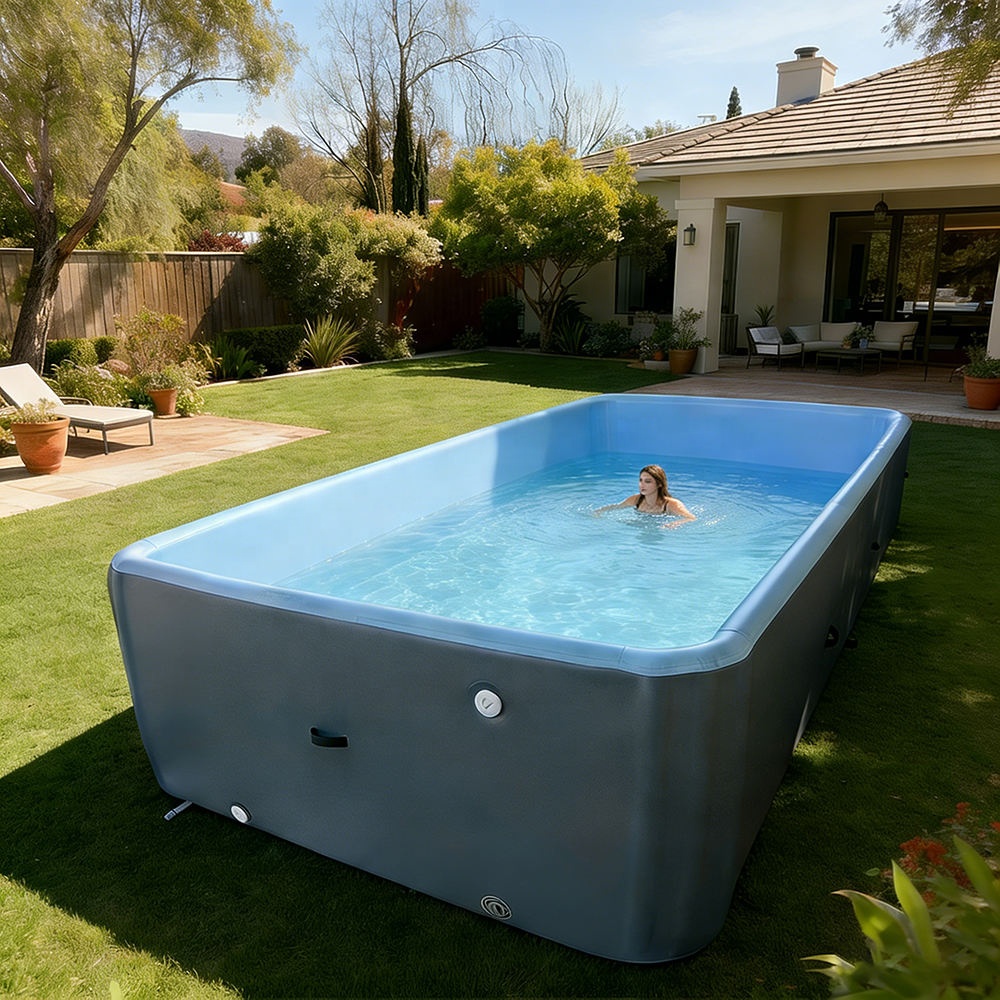 卸売エコフレンドリードロップステッチスイミングプール、子供と - Kids Outdoor Pool のレビューと価格