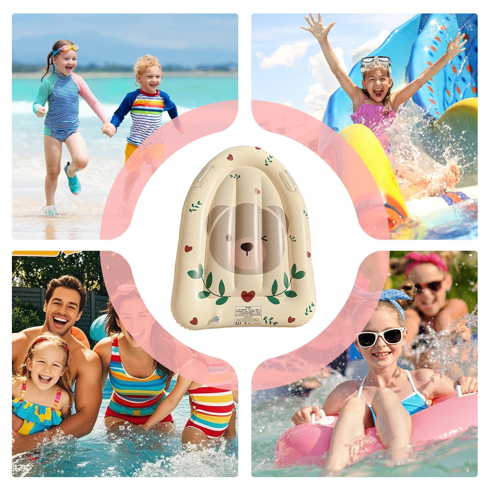 インフレータブルサーフボード子供用ビーチプールフロートハンド - Kids Outdoor Pool のレビューと価格