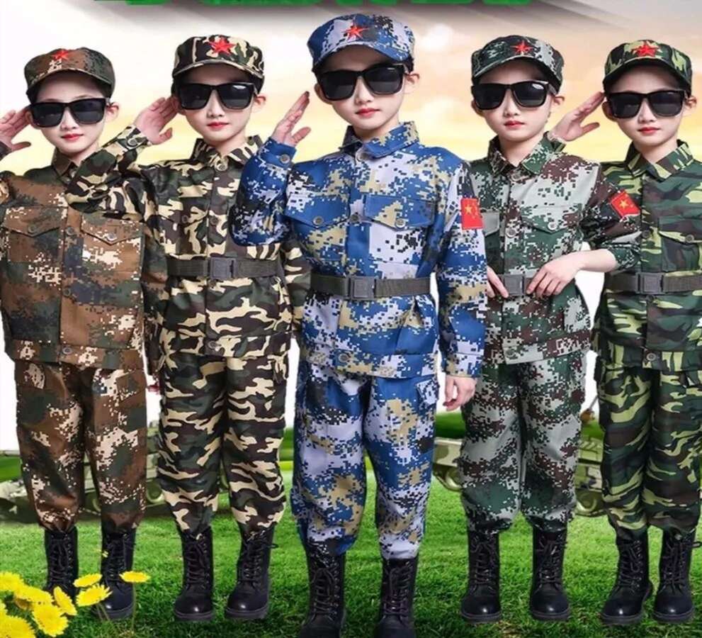 男の子女の子軍事訓練服子供戦闘戦術迷彩サマーキャンプパーティ - Kids Outdoor Ninja Equipment のレビューと価格