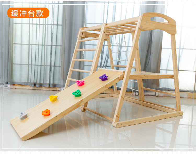 ジャングルジム キッズ 屋外用 子供用 室内用 木製滑り台  - Kids Outdoor Jungle Gym のレビューと価格