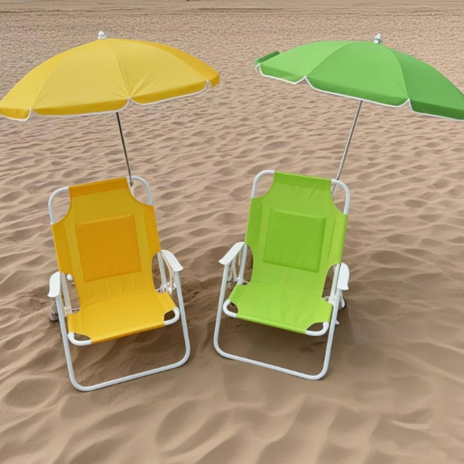 ベビービーチチェア ポータブル子供用折りたたみ椅子 傘付き  - Kids Outdoor Umbrella Chair のレビューと価格