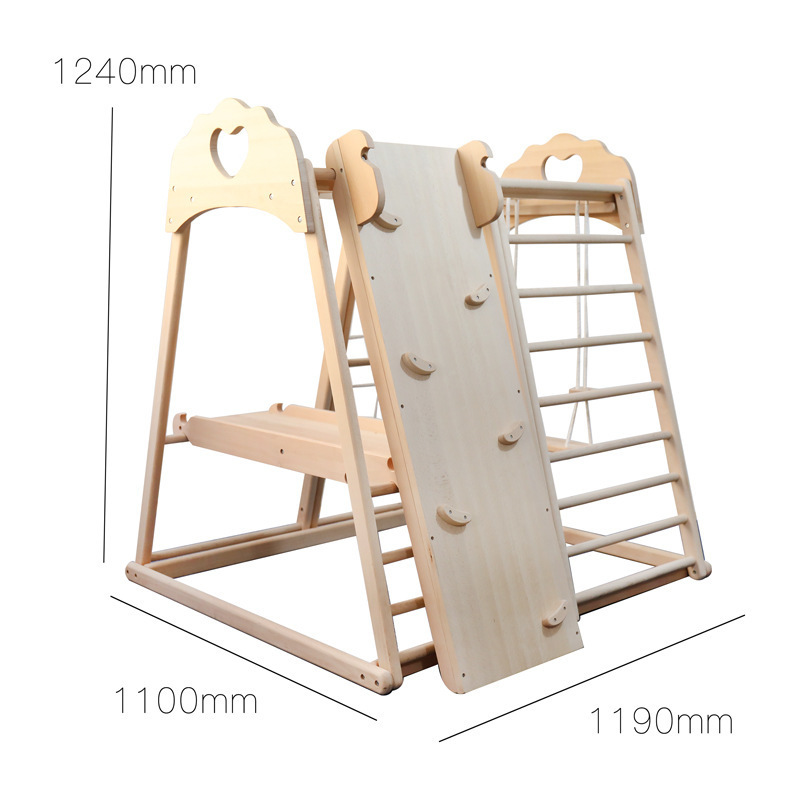 ジャングルジム キッズ 屋外木製大型ジャングルジム 子供用幼 - Kids Outdoor Jungle Gym のレビューと価格