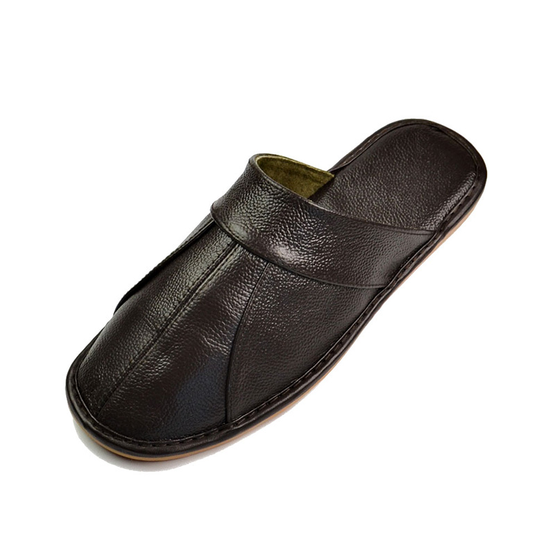 Mntrerm-メンズ100% 牛革レザースリッパ,快適で柔 - Kids Outdoor Shoes のレビューと価格