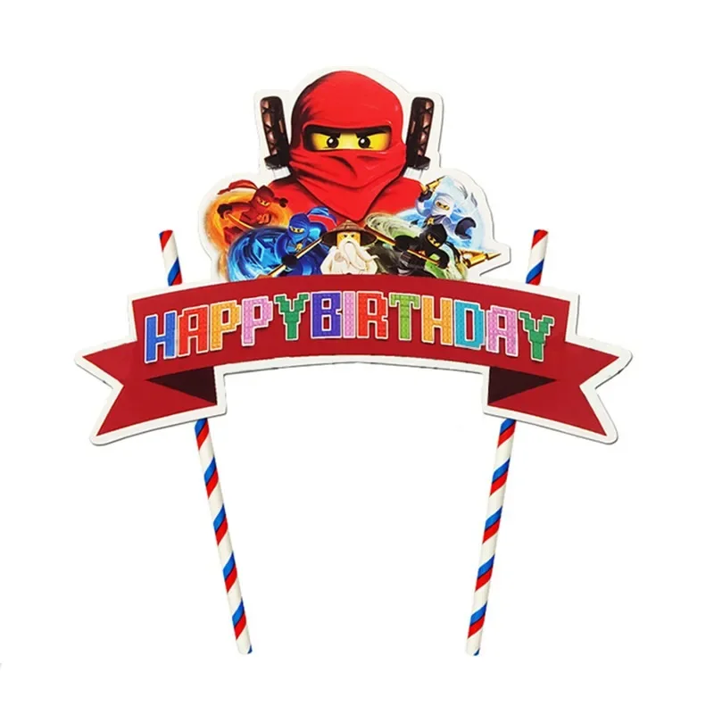忍者DIYハッピーバースデーケーキトッパー 子供の誕生日ケー - Kids Outdoor Merry Go Round のレビューと価格