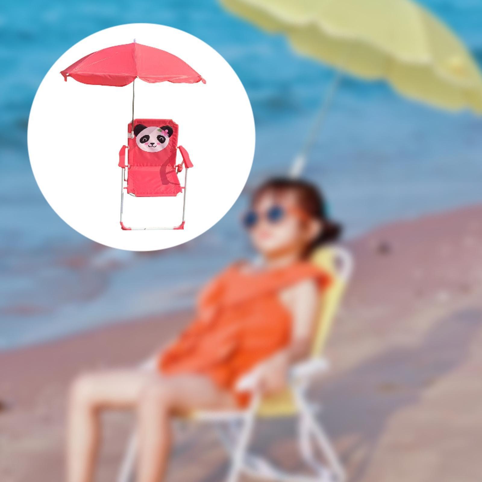 子供用ビーチチェアテント、ハイキング用子供用シート（傘付き、 - Kids Outdoor Umbrella Chair のレビューと価格