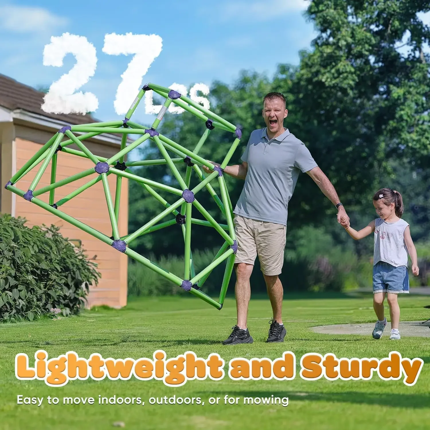 Zupapa モンキーバー クライミングドーム - 子供用の - Kids Outdoor Jungle Gym Dome のレビューと価格