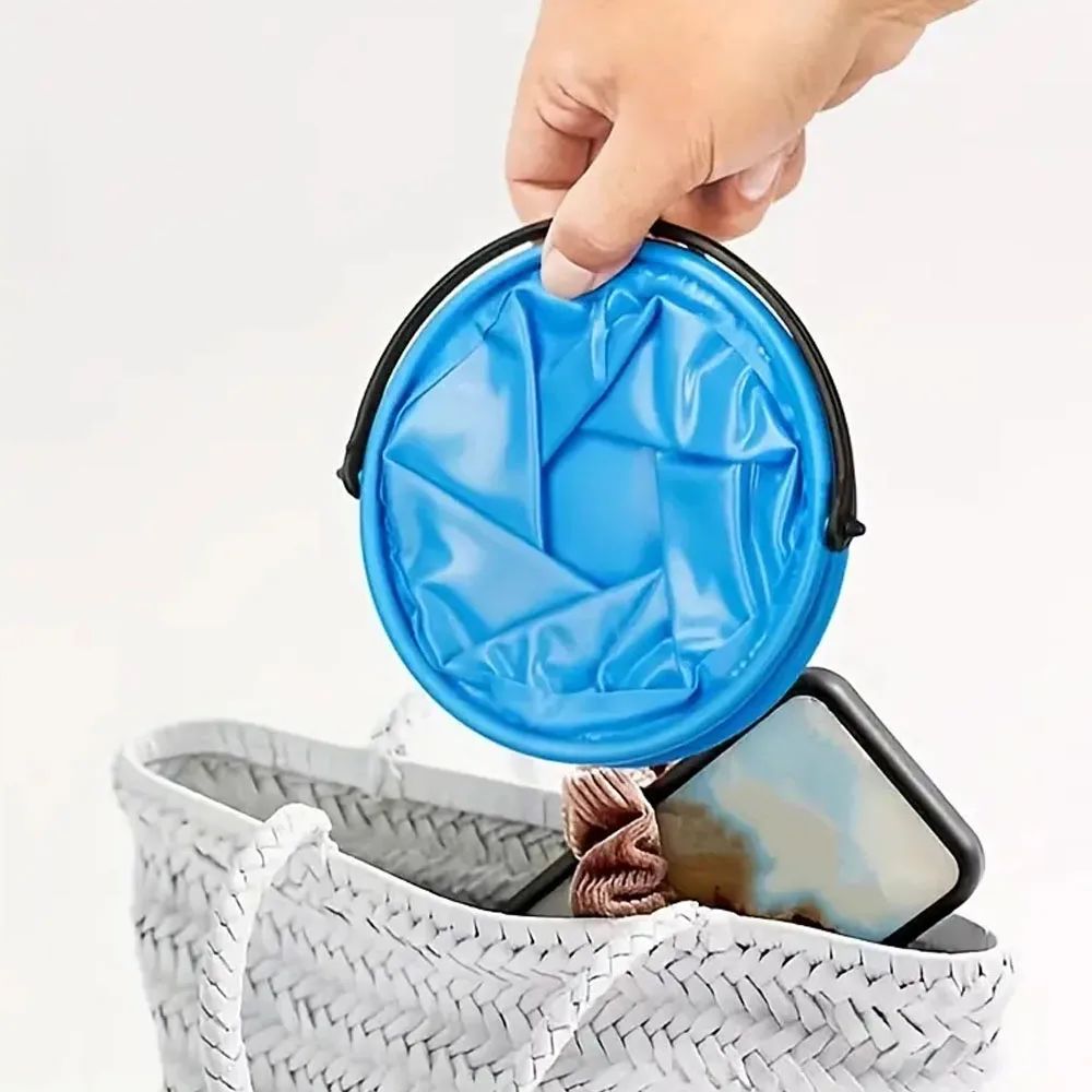 折りたたみ式ビーチ砂場バケツ ポータブル折りたたみ式手持ちバ - Kids Outdoor Pool のレビューと価格