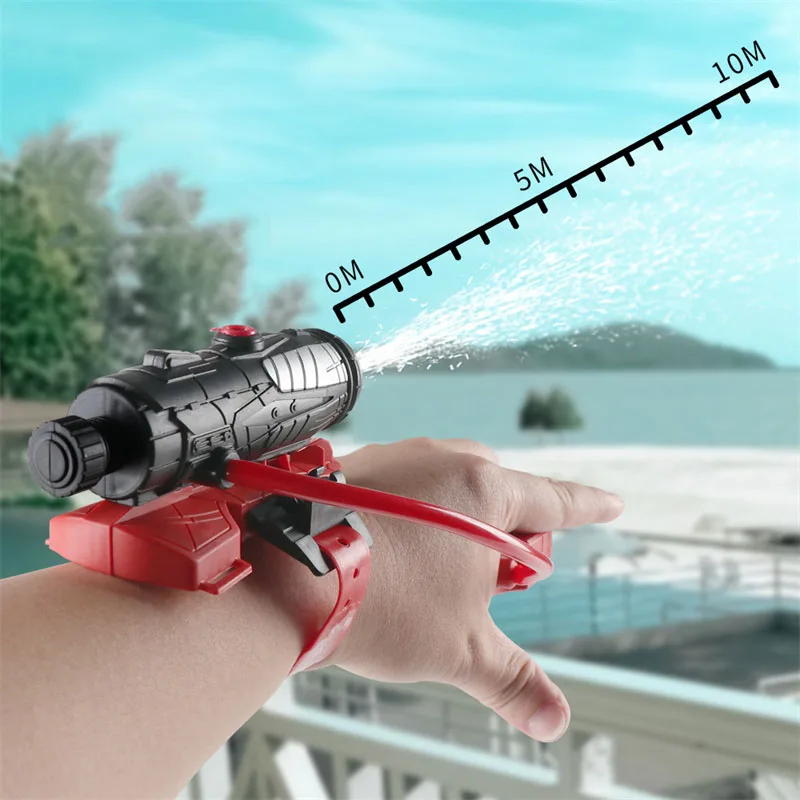 子供のための水鉄砲スパイダーランチャー,水鉄砲,手首の射撃, - Kids Outdoor Nature Toys のレビューと価格