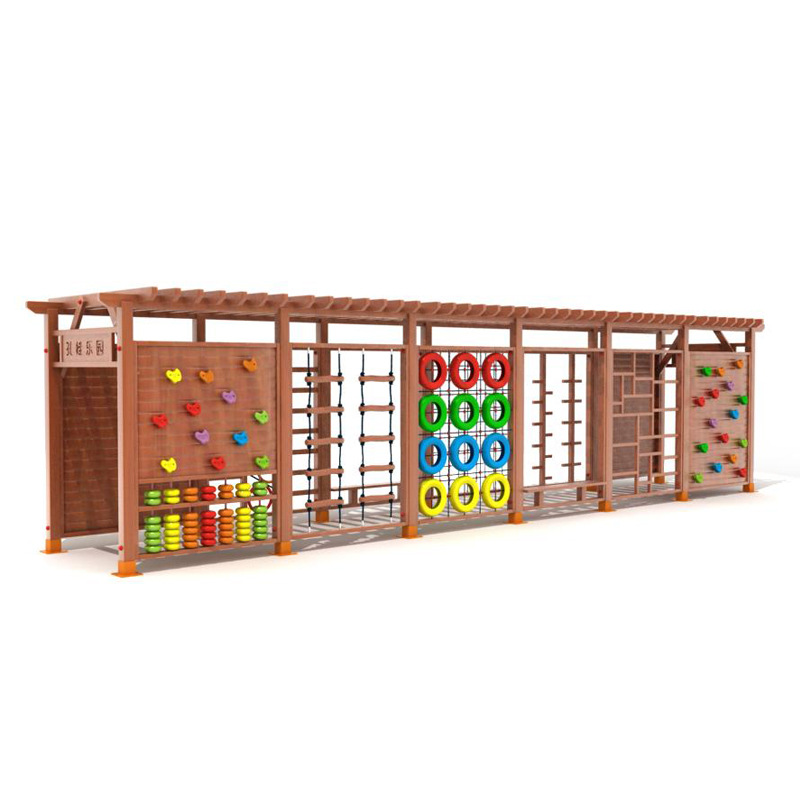 屋外用木製クライミング遊具、子供用ジャングルジム、屋外遊び場 - Kids Outdoor Jungle Gym のレビューと価格