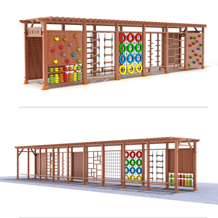 屋外用木製クライミング遊具、子供用ジャングルジム、屋外遊び場 - Kids Outdoor Jungle Gym のレビューと価格