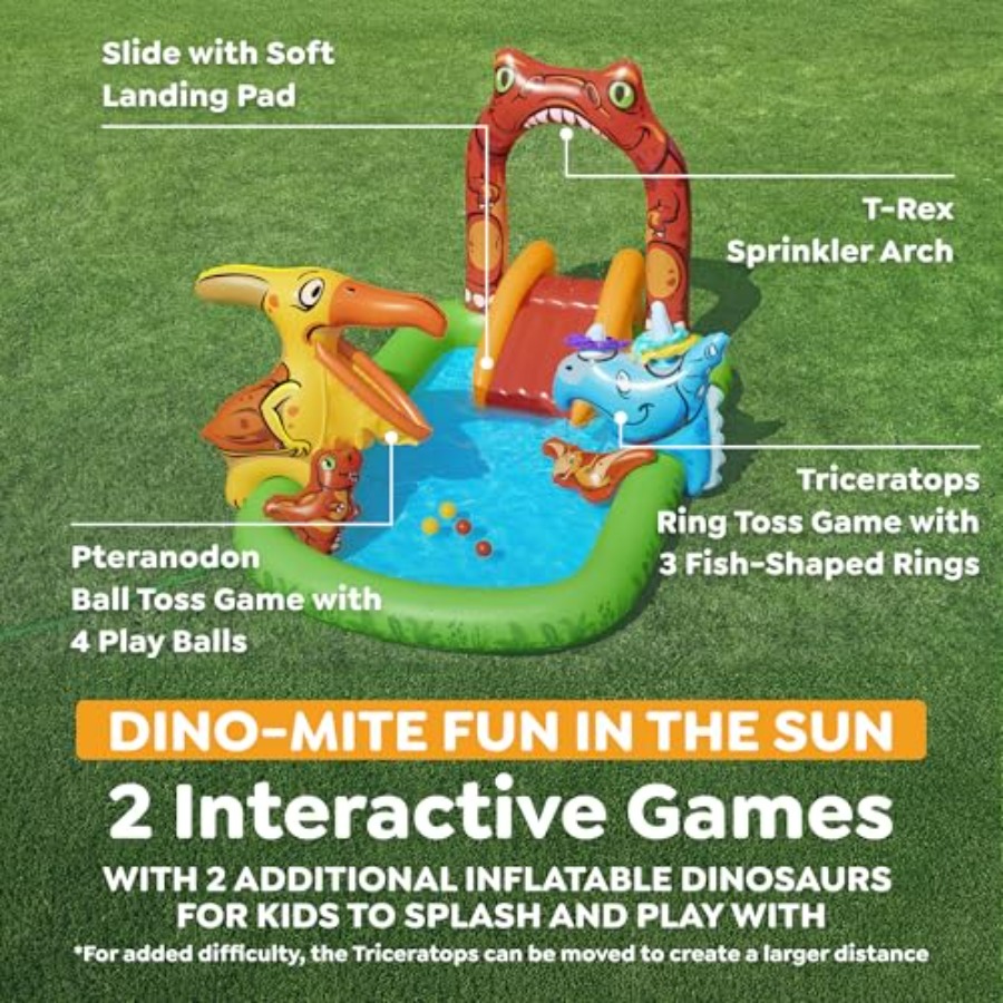 子供向け屋外ウォータープレイセンター、PVC素材、青緑色、イ - Kids Outdoor Pool のレビューと価格